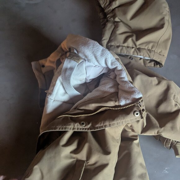 Konges Sløjd | Mismou Hooded Jacket "Dull Gold" - Picture 13 of 16